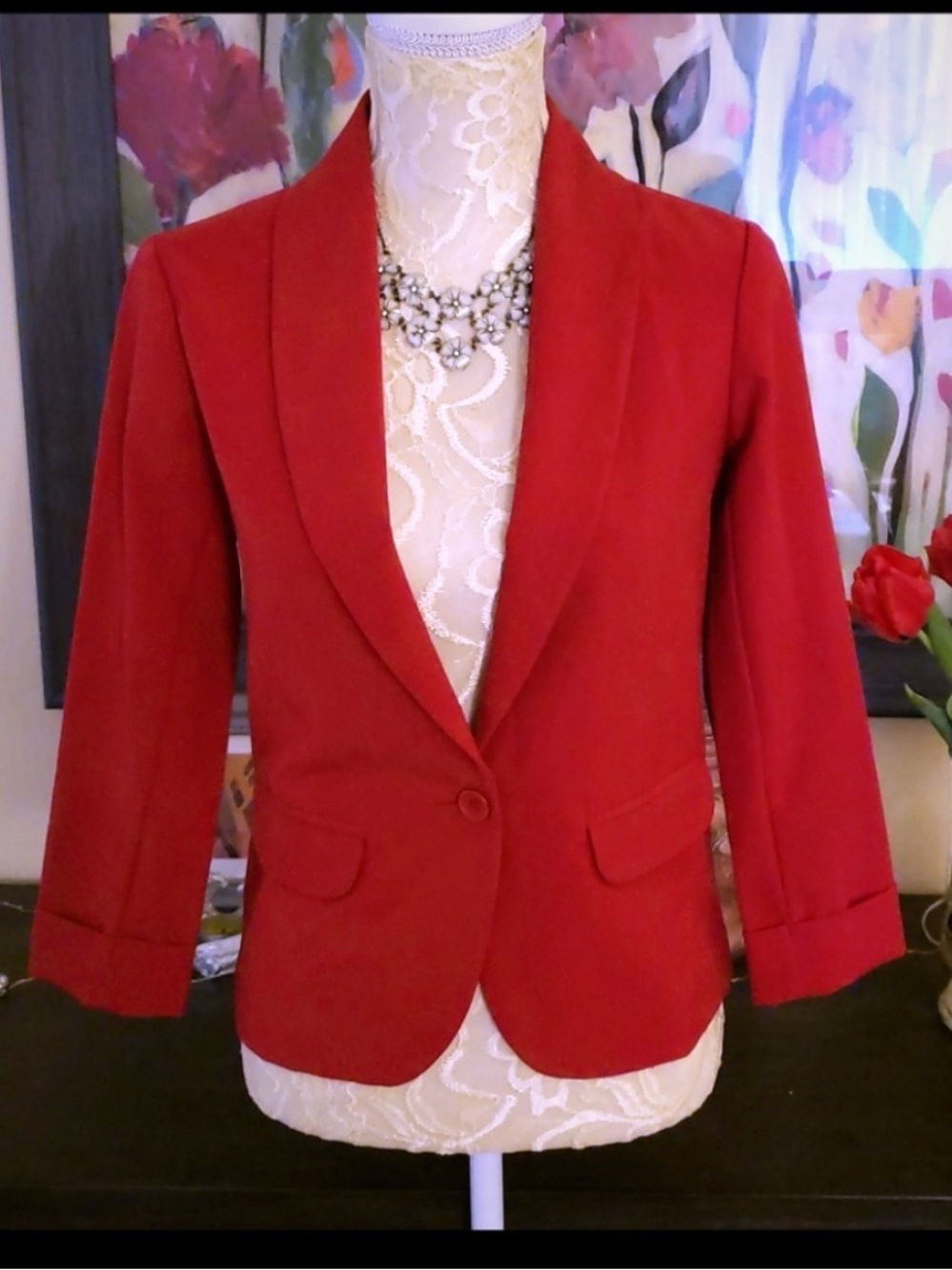 Mudd Red Blazer